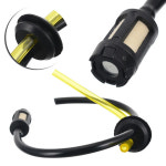 정원 원예 공구 부속 연료 라인 호스 튜브 트리머 커터 퍼 스니퍼 필터 파이프 탱크 키트 스트링 액세서리 2 세트 : 엠엔제이03