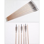 대나무 화살 죽시 80센티 10발 한세트 국궁 양궁 활 리커브 보우 : 대한민국활신