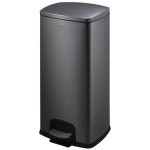 50L 사각 쓰레기통 대용량 학교 업소용 대형 가정용 : 파라직구