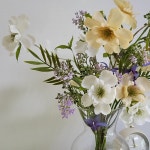 스카비오사 오키드 조화 화병꽂이 : 피오리레 플라워