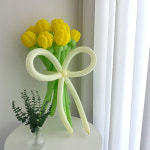 파티아일랜드 DIY 요술 풍선 튤립 꽃다발 만들기 옐로우 선택안함 꽃풍선재료 : 오늘발송