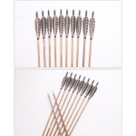 대나무 화살 죽시 80센티 10발 한세트 국궁 양궁 활 리커브 보우 : 대한민국활신