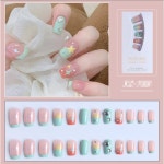 대동상사 셀프 네일팁 청순 손톱연장 스티커 핸드메이드 인조손톱 네일아트 마카롱 MJ030 : datong88