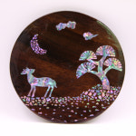 나전칠기 자개공예체험 티코스터 한국전통 원목컵받침 만들기 DIY키트 : 아티모 ARTIMO