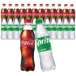 코카콜라 500ml 12펫+스프라이트 500ml 12펫 업소용 24펫 한박스 음료수 : 반값마트N
