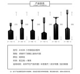 크리스탈 촛대 우드 유리 엔틱 빈티지 유럽   금속 조각 세트 캔들 홀더 촛불 저녁 식사 : 잇템직구몰