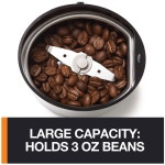 크럽스 원터치 커피 앤 스파이스 그라인더 블랙 Krups One-Touch Coffee and Spice Grinder 12 Cup Easy to Use : bymim