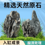 QINGLONG 돌 어항 조경 고급 소나무 껍질 절인 대형 천연 석재 RO ERY 슈퍼 : 더아이니