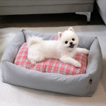 패리스독 디어마이 베드 강아지 고양이 쿠션 방석 하우스 집 베이지 : 펫아지트