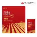 불로건 고려홍삼진액 골드 80ml 30포 : 금산진웰빙