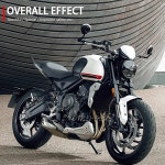 오토바이 트라이던트 660 엔진 하부 베이스 섀시 가 보호 커버 스키 플레이트 밸리 팬 프로텍터 : 러블리도트1