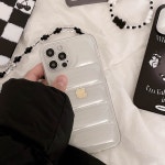 미쉐린아이폰케이스 패딩 TPU 귀여운 투명 : 어여뿌니