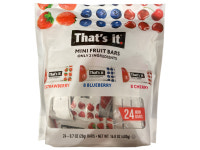 댓츠잇 미니 후룻 바 480g (20g x 24개입) That’s it 미국 간식 (고양시, 서울 강서구, 파주시 전지역 무료 직배송) : 당일배송 종결자