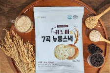 고소한 누룽지 퀴노아 간식 쌀과자 10봉 심연상 7곡 누룽스낵 : 쥬쥬스픽