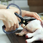 업쿡 빅헤드 스텐 주방 가위 다용도 고기 가위 : 브랜드빌딩