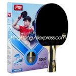 DHS 지널 탁구 라켓 3002 3006, PF4 고무, 3 스타 H3002 H3006 탁구 배트, 라운드 케이스 포함 : 넷플러스원