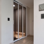 달성파크푸르지오 아파트 초슬림 반자동 3연동도어 대구현관중문 포항 경주 경산 김천 구미 : 듀오도어