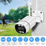 CCTV 홈캠 매장 가정용 현관 방범용 5mp IPCamera Wifi 야외 Ai 오디오 무선 카메라, 1080P HD 컬러 적외선 야간 보안 : 데2즈