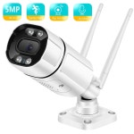 CCTV 홈캠 매장 가정용 현관 방범용 5mp IPCamera Wifi 야외 Ai 오디오 무선 카메라, 1080P HD 컬러 적외선 야간 보안 : 데2즈