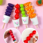 탕후루 만들기 키트 3개 과일꼬치 클레이세트 초등 유아집콕놀이 어르신 : 달콩 마트