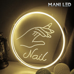 네온사인 주문제작 각인 아크릴 레터링 LED 조명 무드등 인테리어 카페간판 300mmACW : 마니LED