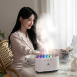 지군코리아 ZYON ZY-HRM500 USB-C RGB LED 불멍 멜로디 가습기 : 신도림테크노마트 세븐컴