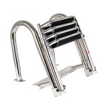 요트 난간 접이식 사다리 손잡이 폴딩 계단 탑승 배 : 조이풀 JOY