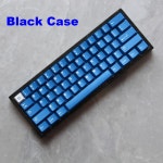 아크릴 키보드 덮개 SZRKBD 유약 스톤 케이스 CNC GH60 호환 GK61X 64X POK3R 60% 독특 플랫 하우징 : 엠엔제이03