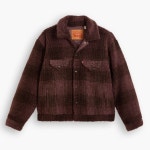 [리바이스]남성용 코지 빈티지 릴렉스핏 셰르파 트러커 재킷/플레이드 허클베리/A3288-0004 : 타이거어퍼컷