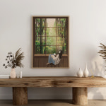 쉬어가도 괜찮아, 일홍 그림 인테리어 거실 액자 : 라이크디즈