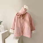 [J0744] 데일리수잔 뽀글이 안감 머플러 세트 점퍼 : 데일리수잔