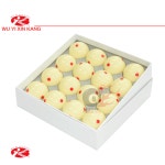 당구 크리스탈 6점 백구 57.2mm 모구 연습구 : 요기나라판다