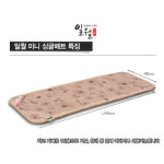 일월 23년형 50W 초절전 미니 전기장판 전기매트 전기요 차박매트 캠핑 : Endymion
