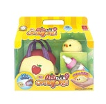 오로라 부르르 아기병아리 사과 가방 쏙 아기 병아리 유아 동물 인형 장난감 : 토이로와