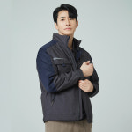 지벤  ZB-J1754 가을 겨울 점퍼 작업복 유니폼 근무복 현장복 단체복 : 밸런스워크