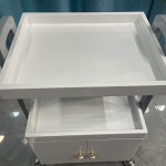 미용실 웨건 트롤리 업소 카트 스텐 3단 캐비닛이 포함된 유형의 특수 도구 세안 이동식 : 브리즈나인