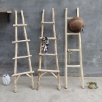 원목 사다리 북유럽풍 h0249 행거 인테리어 스탠드옷걸이 : 유알아이 스토어