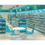 편의점 진열대 약국 디스플레이 과자 진열장 매대 랙 : 글로벌아렌트