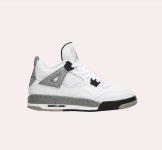 [재고보유] (GS) 조던 4 레트로 OG 화이트 시멘트 2016 836016-192 / 사이즈 245 : 오늘-출발