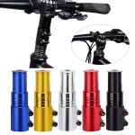 138/124mm 자전거 핸들 바 스템 라이저 업 포크 익스텐더 헤드 어댑터 내구성 MTB 산악 프론트 : 해리유통