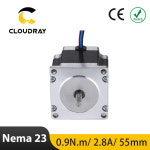 3D 프린터 CNC 조각 밀링 기계용 스테퍼 모터 Nema23 23CS09B-280 2 상 90Ncm 2.8A 4-리드 케이블 : 대한민국대표상사