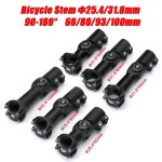MTB 스템 31.8 자전거 조절 25.4 핸들 바 라이저 산악 도로 0-90 사이클링 부품 : 해리유통