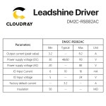 Leadshine DM2C-RS882AC Nema 34 스테퍼 모터 드라이버 CNC용 2 상... 및 제어 통합 3.2-8.2A 20-80VAC 30-110VDC : 대한민국대표상사