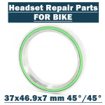 MR137 볼 베어링 자전거 헤드셋 수리 부품 37x46.9x7mm 45/45 도 1 PC 1-3/8 인치 37 46.9 7 : 해리유통