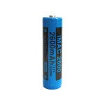 2600mAh 18650 충전지 축전지 밧데리 LI-ION 리튬 이온 충전 KC 보호회로 : 엘디라이트