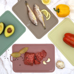 국내 플래티넘 실리콘 항균 양면 도마 캠핑용, 이유식 간편한 소형 도마 : 실리콘스토리