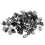 100pc MTB BMX 도로 자전거 브레이크 케이블 가이드 호스 S-클립 홀더 타이 : 해리유통