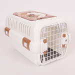 딩동펫 반려동물 더블캐리 이동장 켄넬 블루 M : 딩동펫