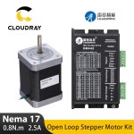 Leadshine Nema17 스테퍼 모터 0.8N.m 60mm 2 상 20-40VDC 드라이버 3D 프린터 CNC 조각기용 DM442 : 대한민국대표상사