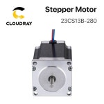 3D 프린터용 Nema23 스테퍼 모터 CNC 레이저 그라인드 폼 플라즈마 커팅용 4-리드 케이블 57mm 2 상 130Ncm 2.8A : 대한민국대표상사